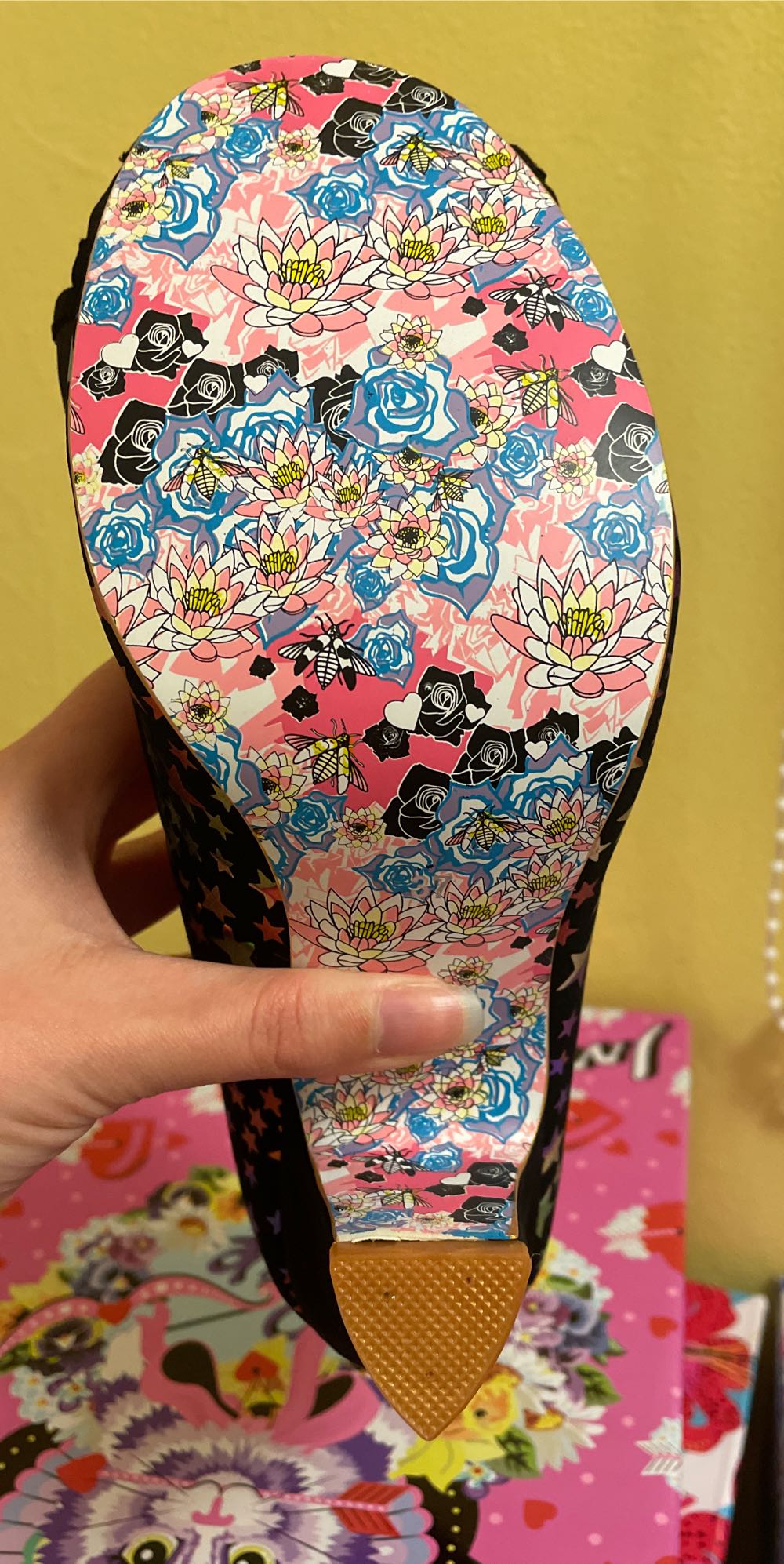 Ban Joe “Black Stars” Size 37 Exclusive - Irregular choice shoe collectible [Barcode 5052224696991] - Main Image 3