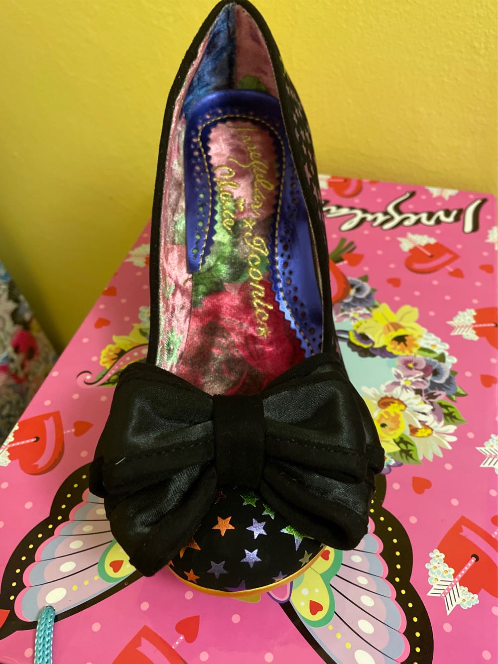 Ban Joe “Black Stars” Size 37 Exclusive - Irregular choice shoe collectible [Barcode 5052224696991] - Main Image 4
