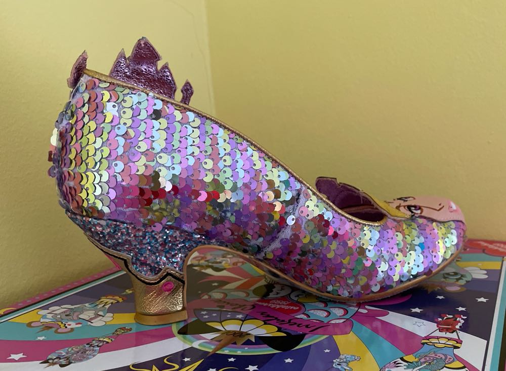 Touch The Spindle “Gold/Multi” Size 37 - Irregular choice shoe collectible [Barcode 5052224589453] - Main Image 2