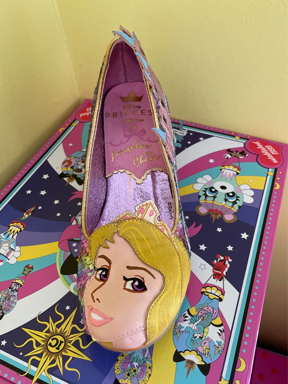 Touch The Spindle “Gold/Multi” Size 37 - Irregular choice shoe collectible [Barcode 5052224589453] - Main Image 4