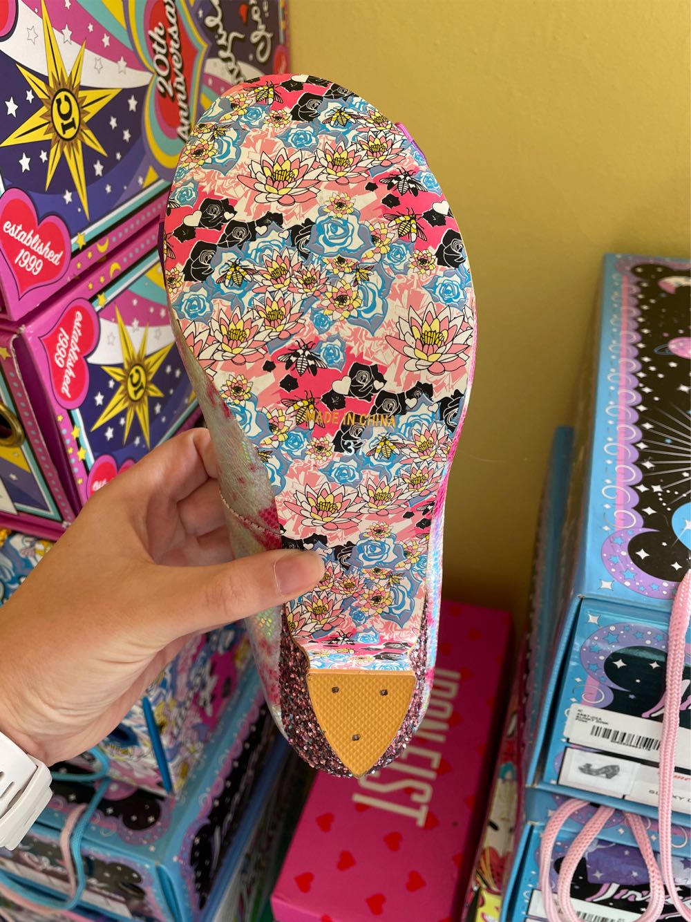 Ban Joe “Pink” Size 37 - Irregular choice shoe collectible [Barcode 5052224485915] - Main Image 3