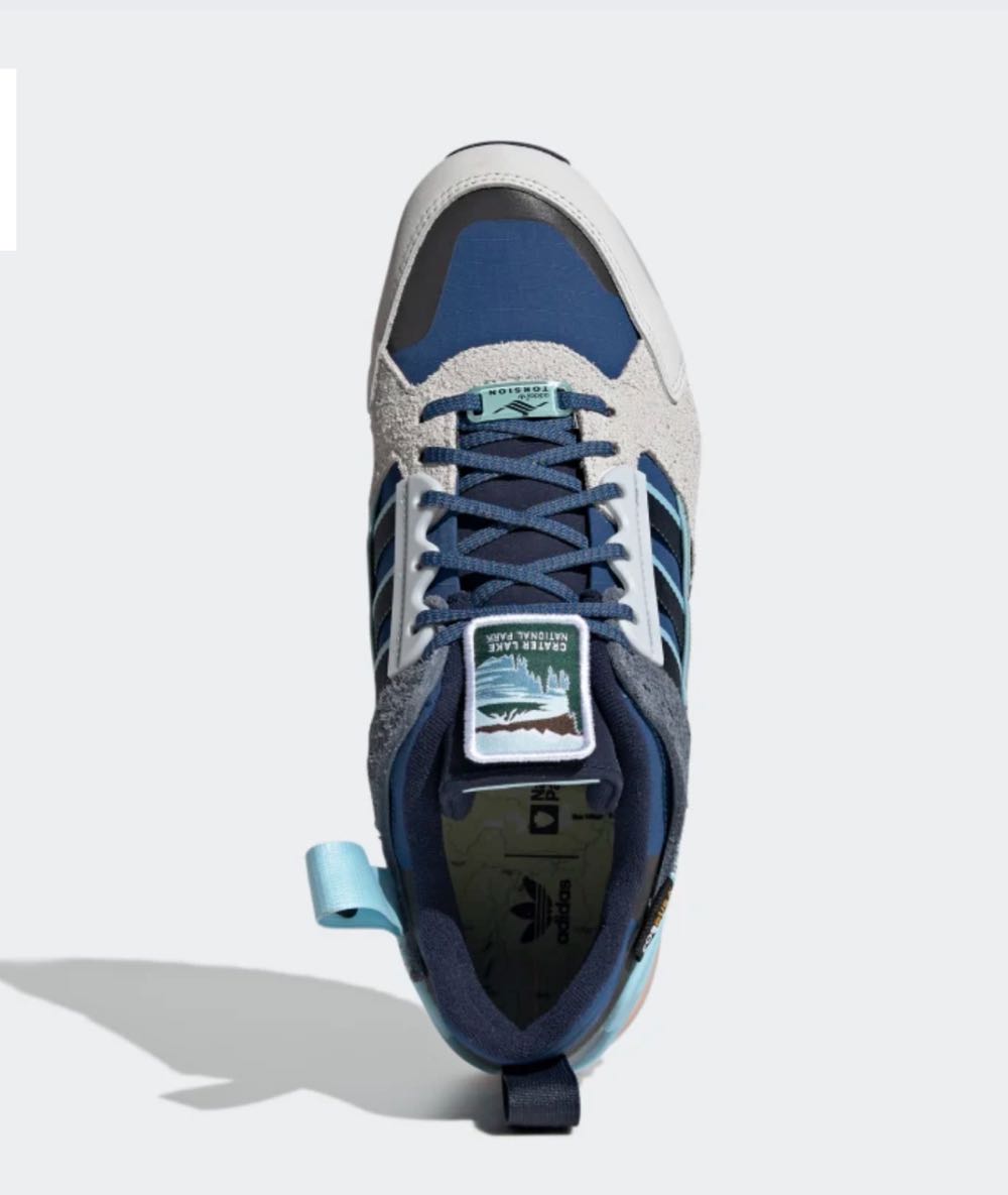 ZX 10000 Crater Lake - Adidas shoe collectible [Barcode 194817365053] - Main Image 3