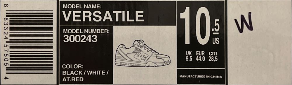 DC Versatile - Dc Shoes shoe collectible [Barcode 883324575177] - Main Image 3