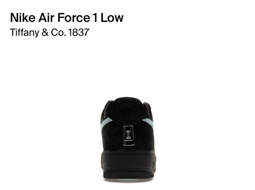 Nike Air Force 1 Low Tiffany & Co. 1837  shoe collectible - Main Image 4