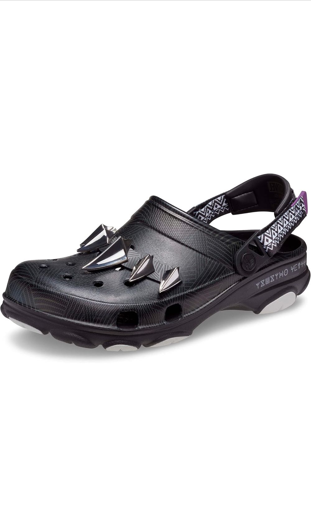 Crocs Black Panther Crocs Unisex-Adult Classic All-Terrain -  Crocs shoe collectible [Barcode 196265205226] - Main Image 3