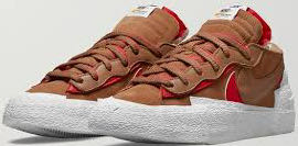 Red Ankle Boot With Silver Heal