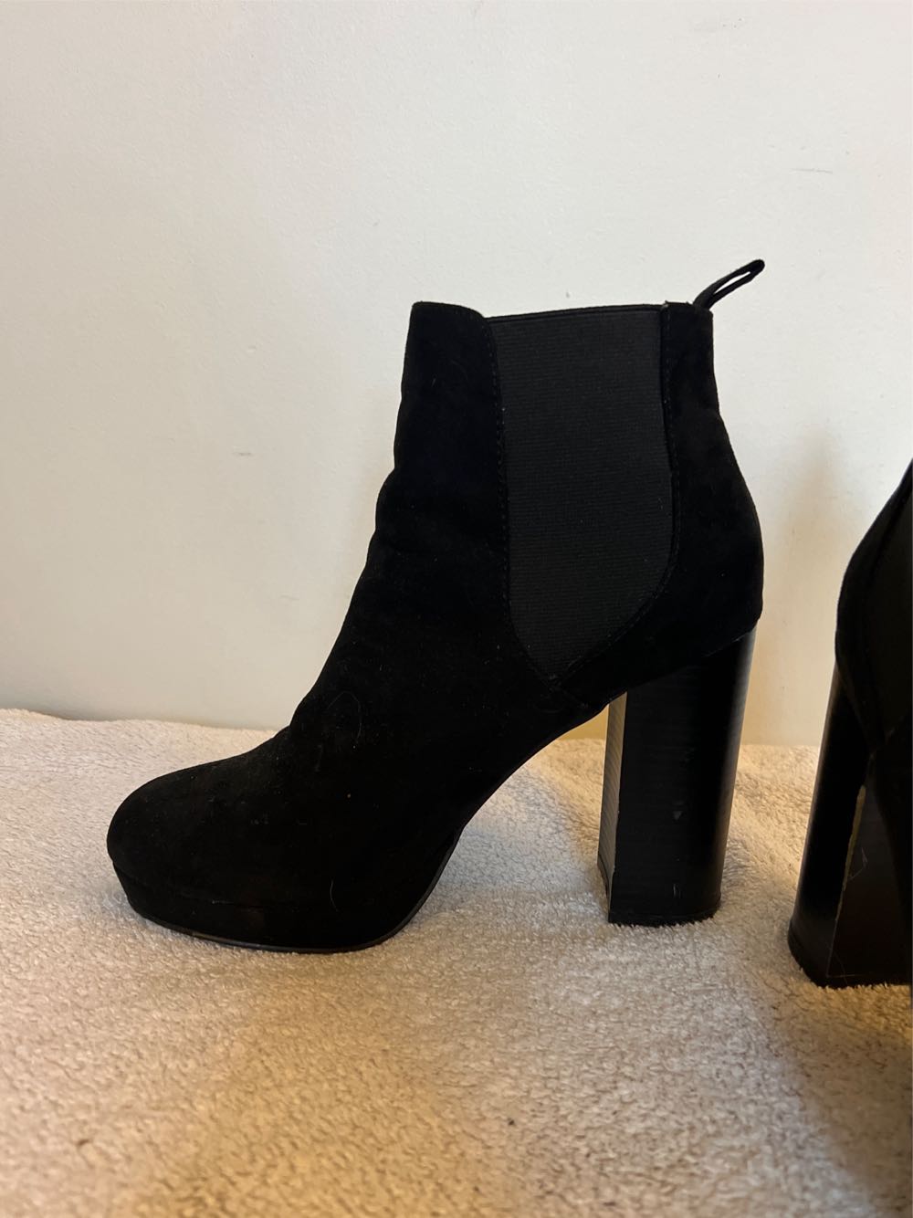 Claires Black Bootie Black  shoe collectible - Main Image 2