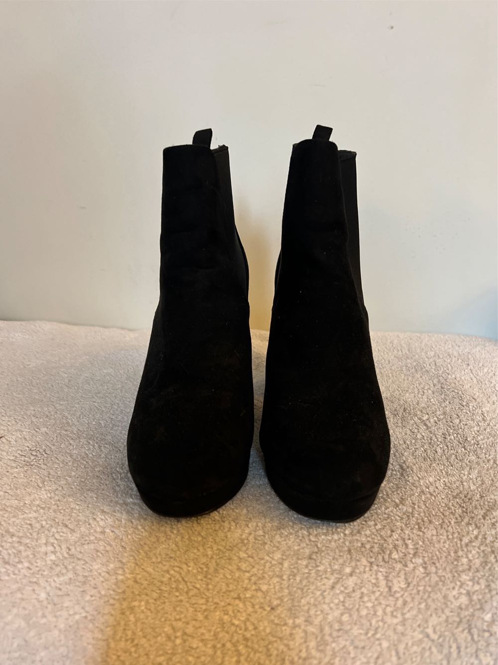 Claires Black Bootie Black  shoe collectible - Main Image 3