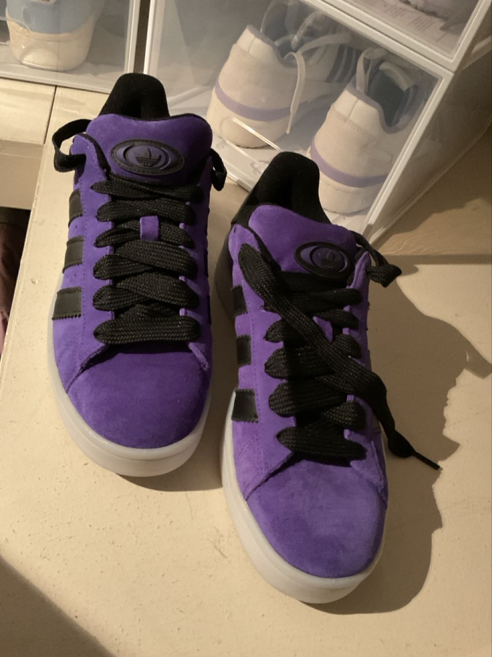 Campus 00s Shoes Purple - Adidas shoe collectible [Barcode 4066748550906] - Main Image 3