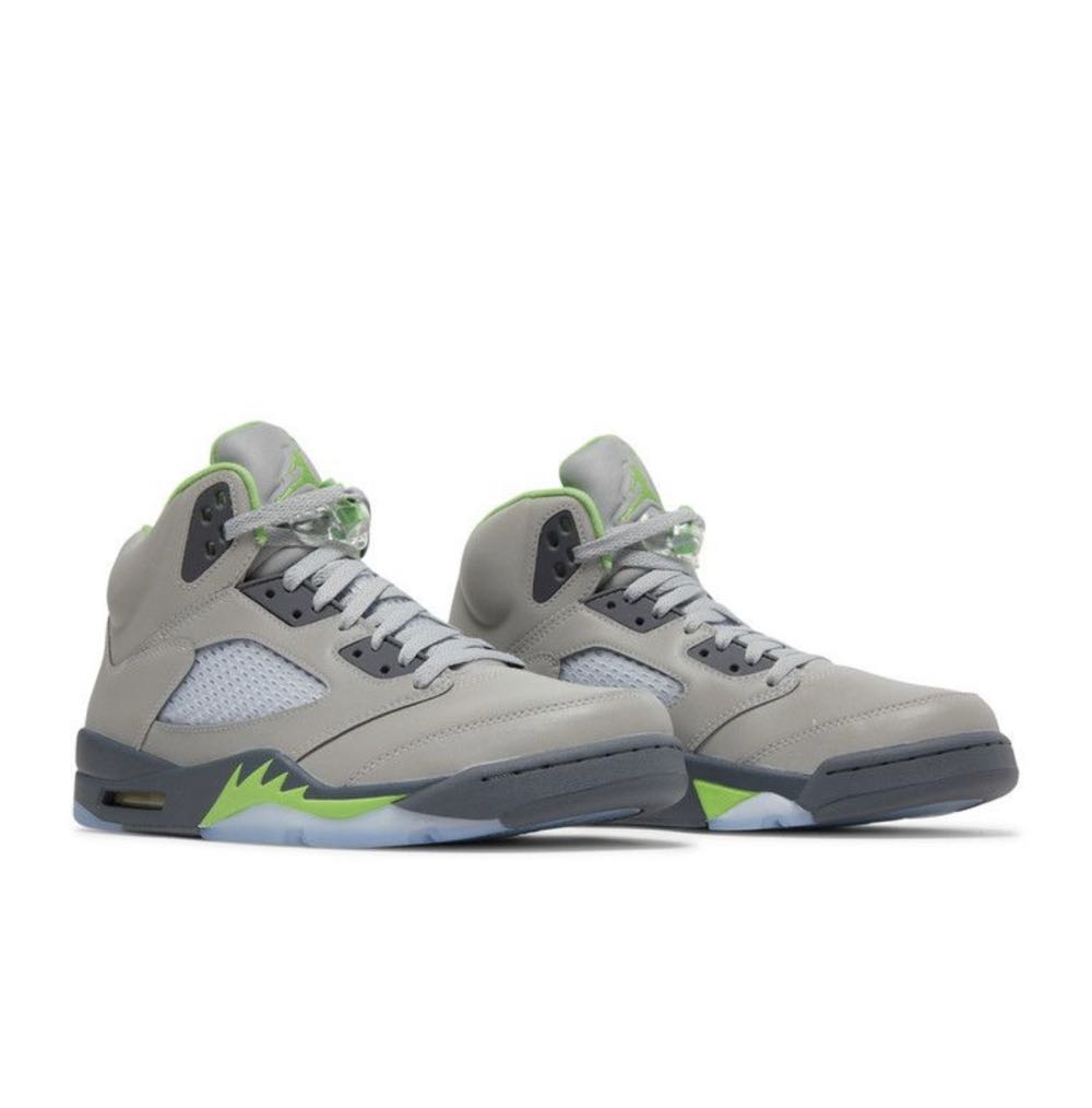 5 Green Bean Nike Air Jordan 5 Retro Green Cut Size 10 003 Dm9014 Og Silver Grey Mens V Dm9014 003 3m Flint Reflective Men’s  shoe collectible [Barcode 195869256412] - Main Image 2