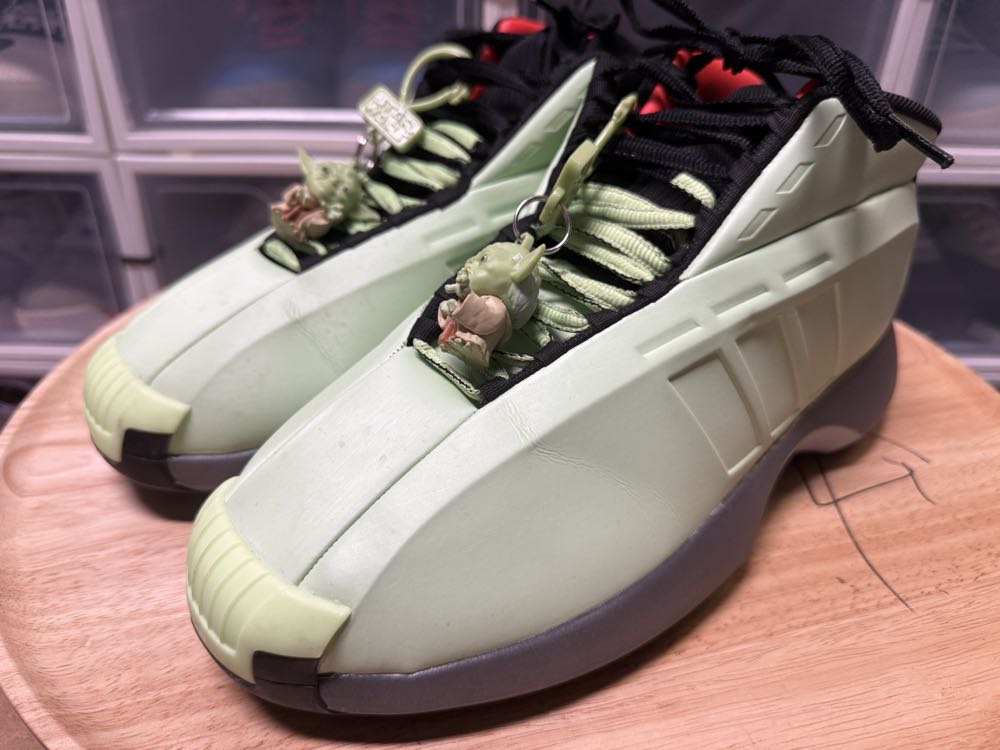 Adidas Crazy Kobe 1 YODA Mint Green Sz 13.5 - Adidas shoe collectible - Main Image 3