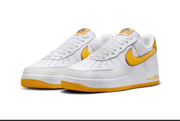 Nike Air Force 1 Low Retro Qs Kobe Bryant ’white Varsity Maize’ Fz1151 100 Size 11  shoe collectible [Barcode 197593638496] - Main Image 3