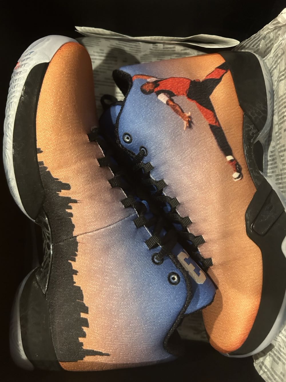 Jordan Air 4 Retro Sp Sb White Navy Men’s Size 12