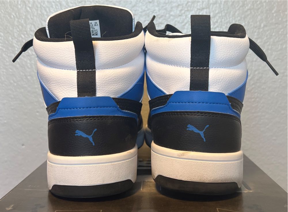 Puma Mens Rebound V6 Mid - Puma shoe collectible [Barcode 196859553412] - Main Image 4