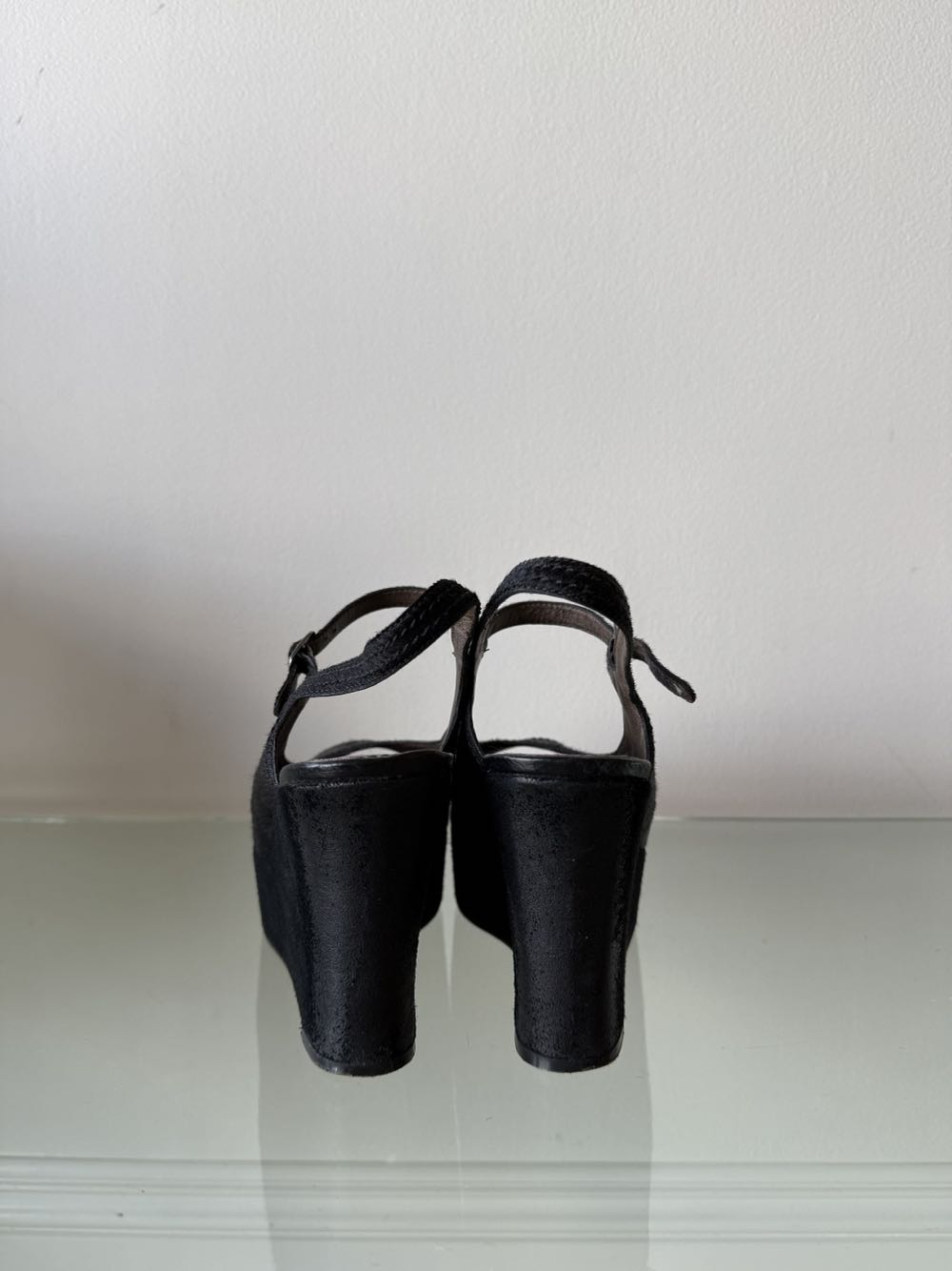 Black Wedge  shoe collectible - Main Image 3