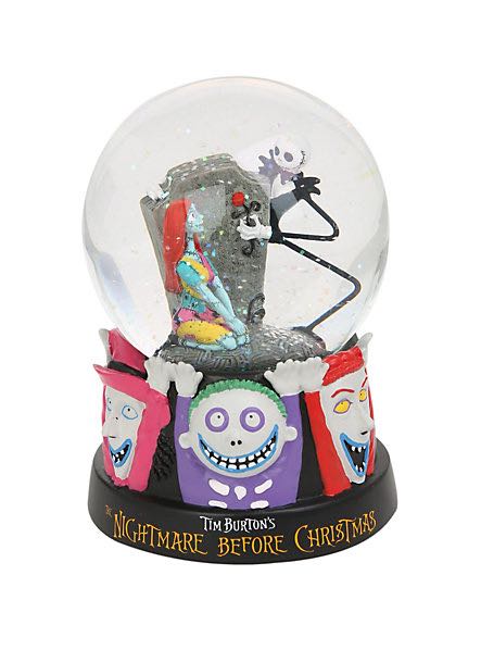NBC Jack And Sally Snow Globe  snow globe collectible [Barcode 748787252051] - Main Image 1