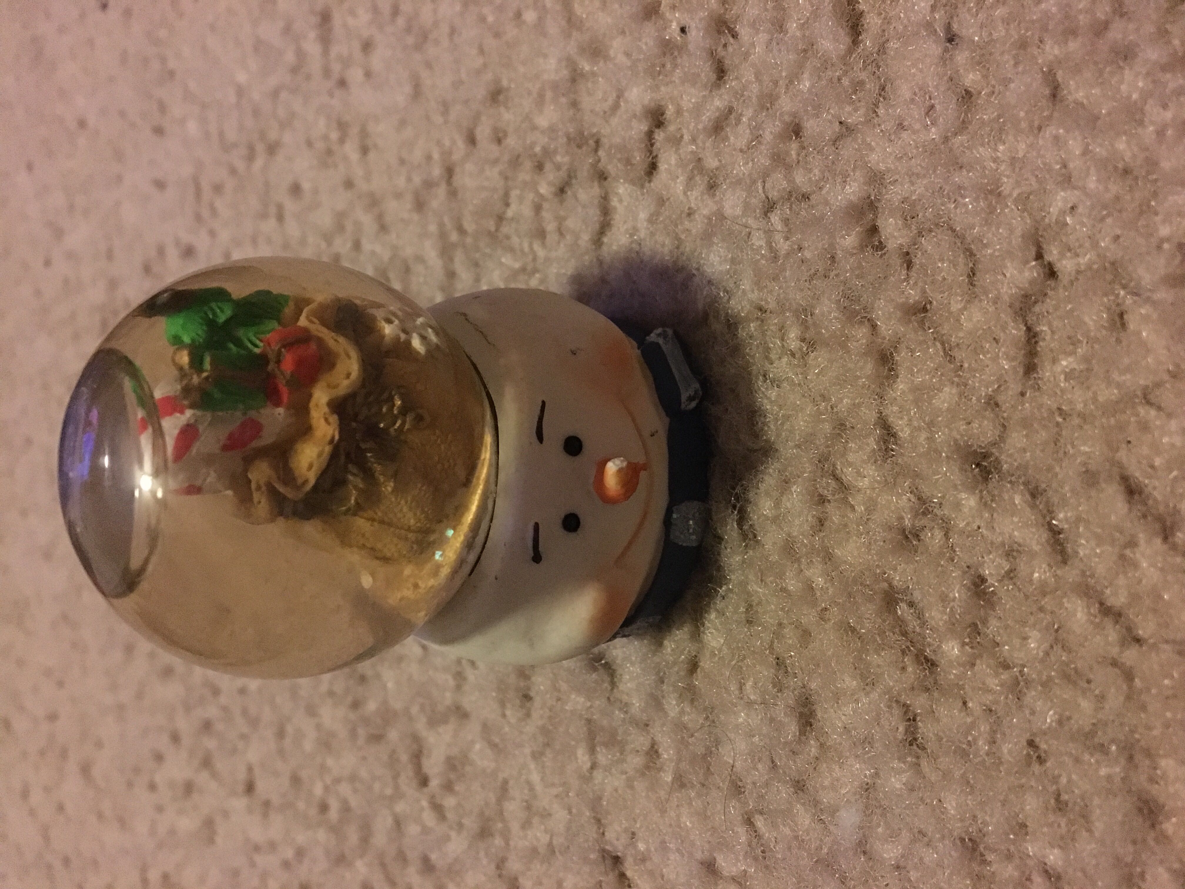 Snowman  snow globe collectible - Main Image 1