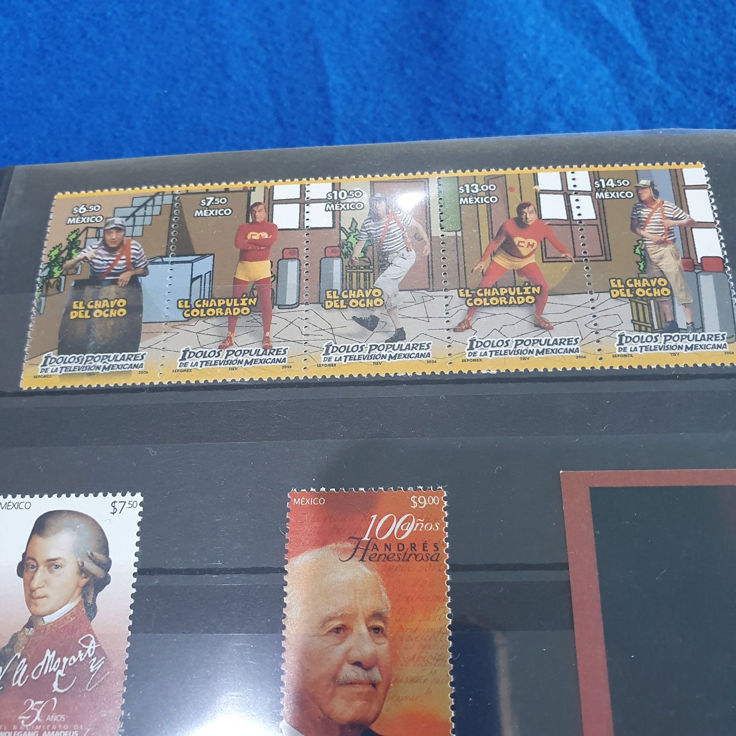 Ídolos Populares De La Televisión Mexicana  stamp collectible - Main Image 2