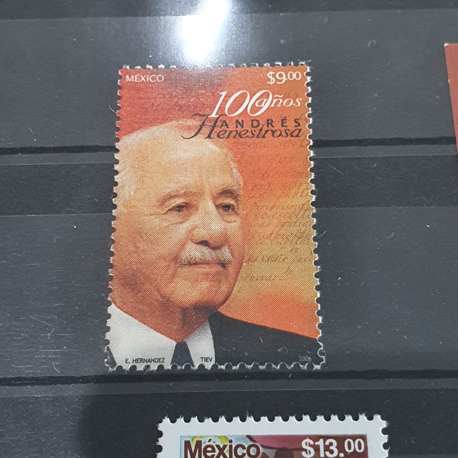 100 Años Andrés Henestrosa  stamp collectible - Main Image 2