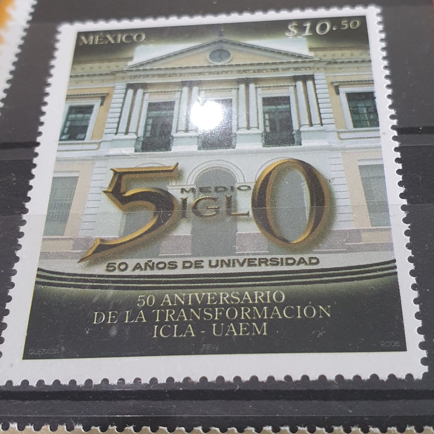 50 Aniversario De La Transformación ICLA-UAEM  stamp collectible - Main Image 2