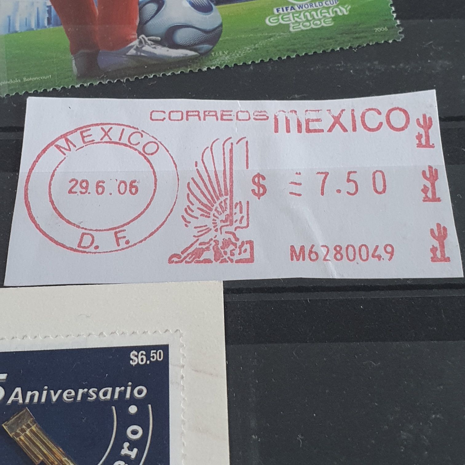 217.   6d Brown Australian Armed Forces