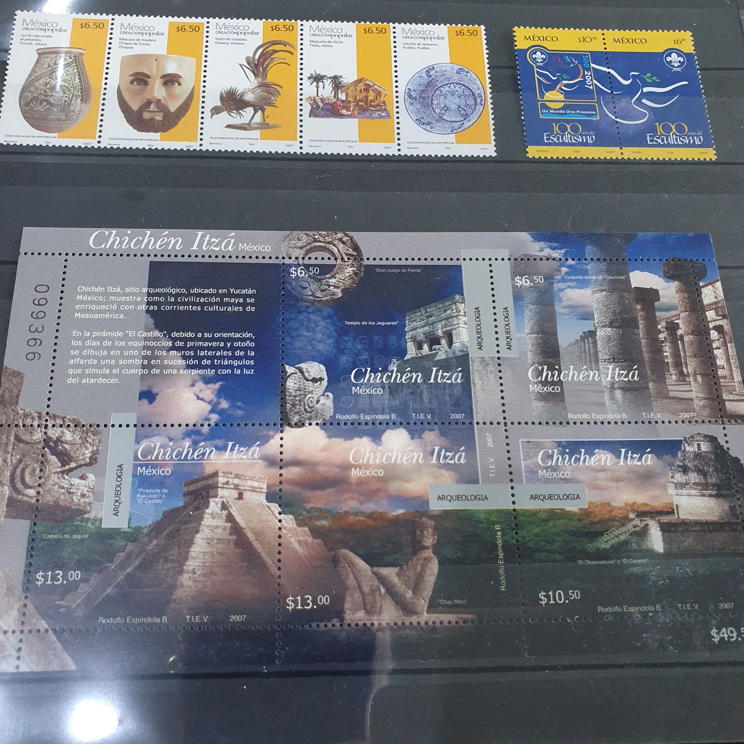 Chichén Itza  stamp collectible - Main Image 2