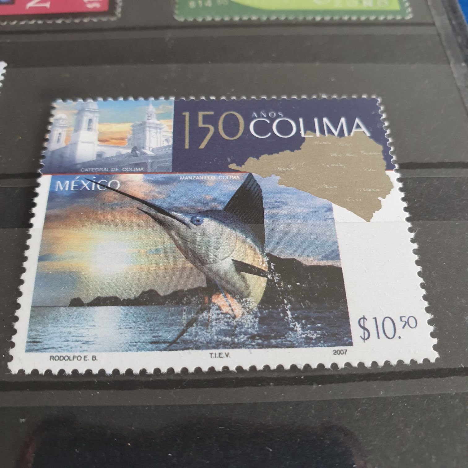 150 Años Colima  stamp collectible - Main Image 2