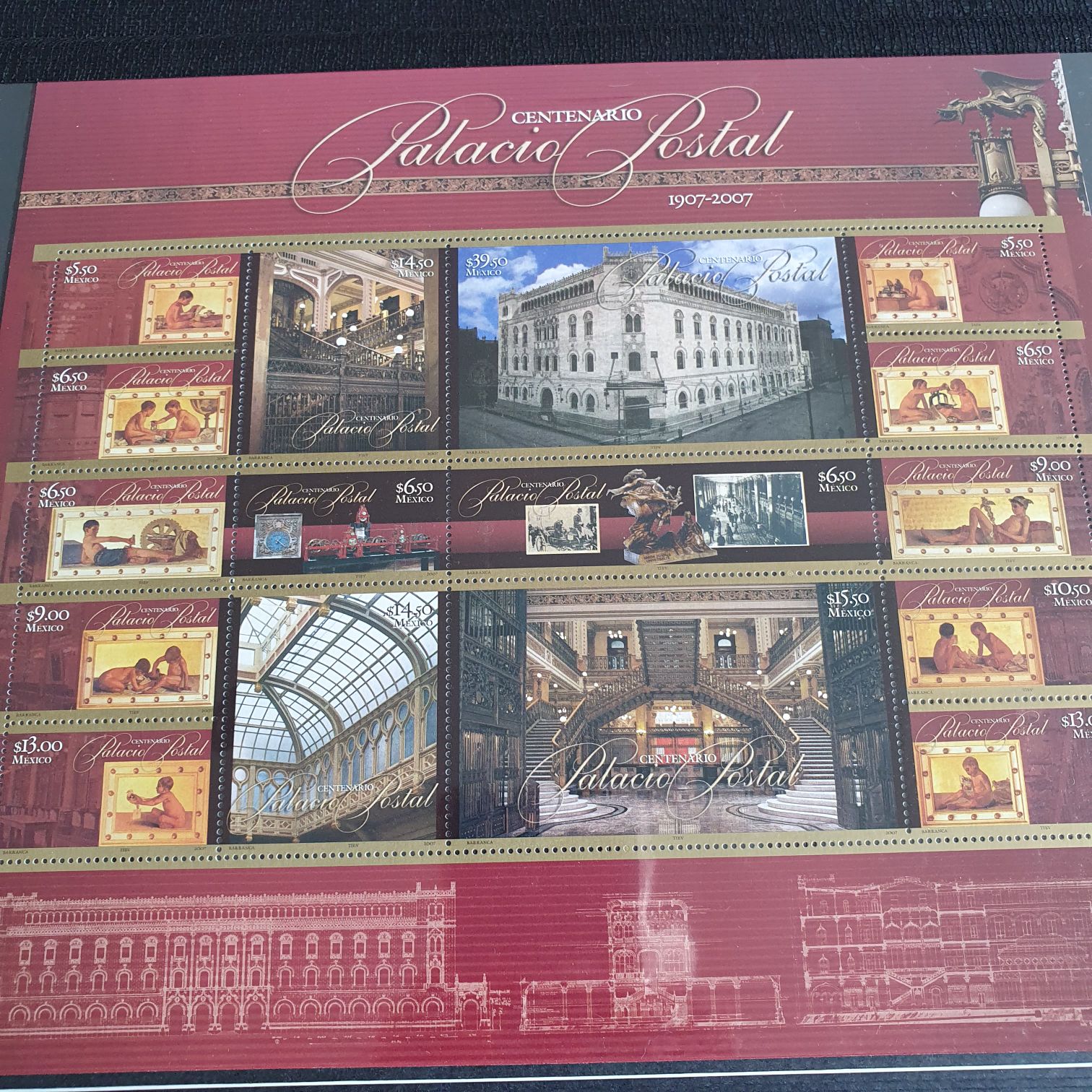 Palacio Postal  stamp collectible - Main Image 2