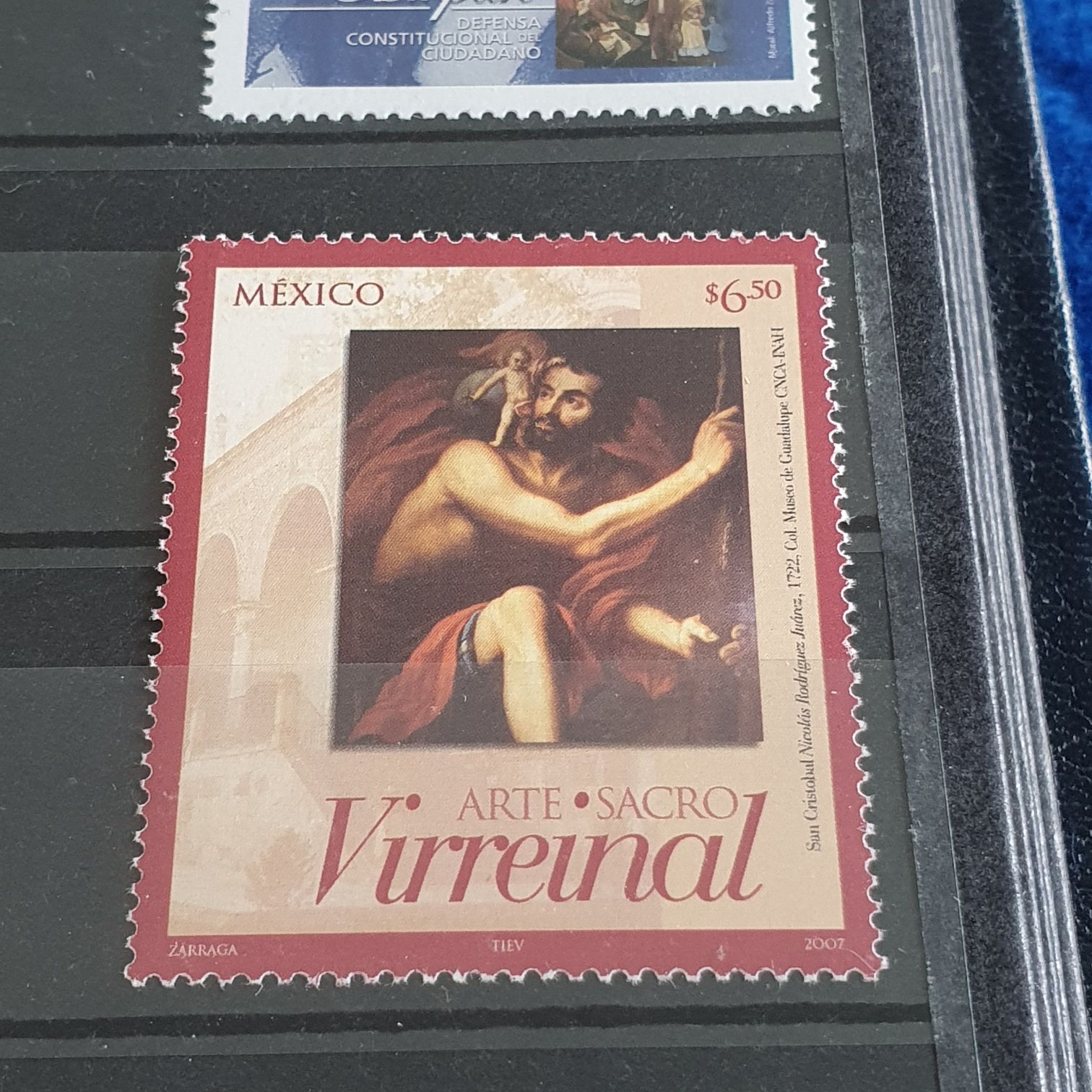 Arte Sacro Virreinal  stamp collectible - Main Image 2