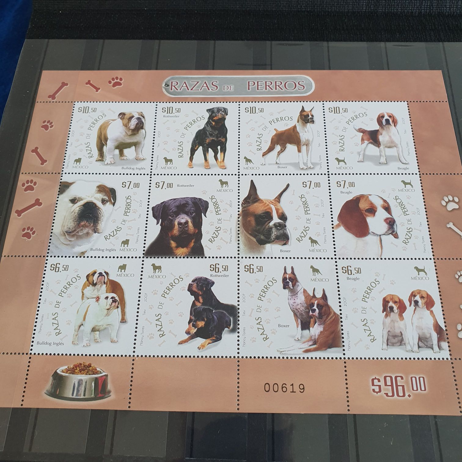 Raza De Perros  stamp collectible - Main Image 2