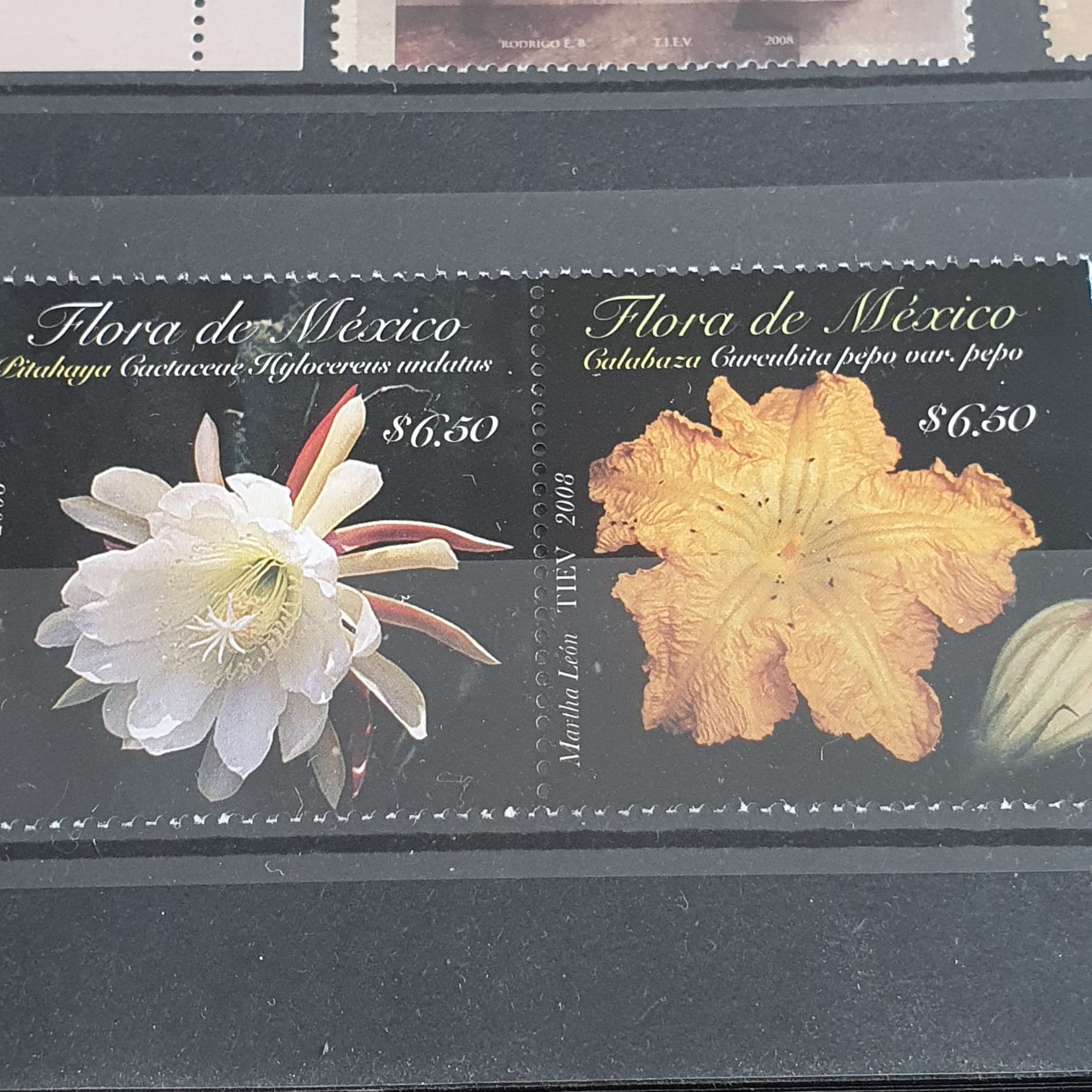Flora De México  stamp collectible - Main Image 2