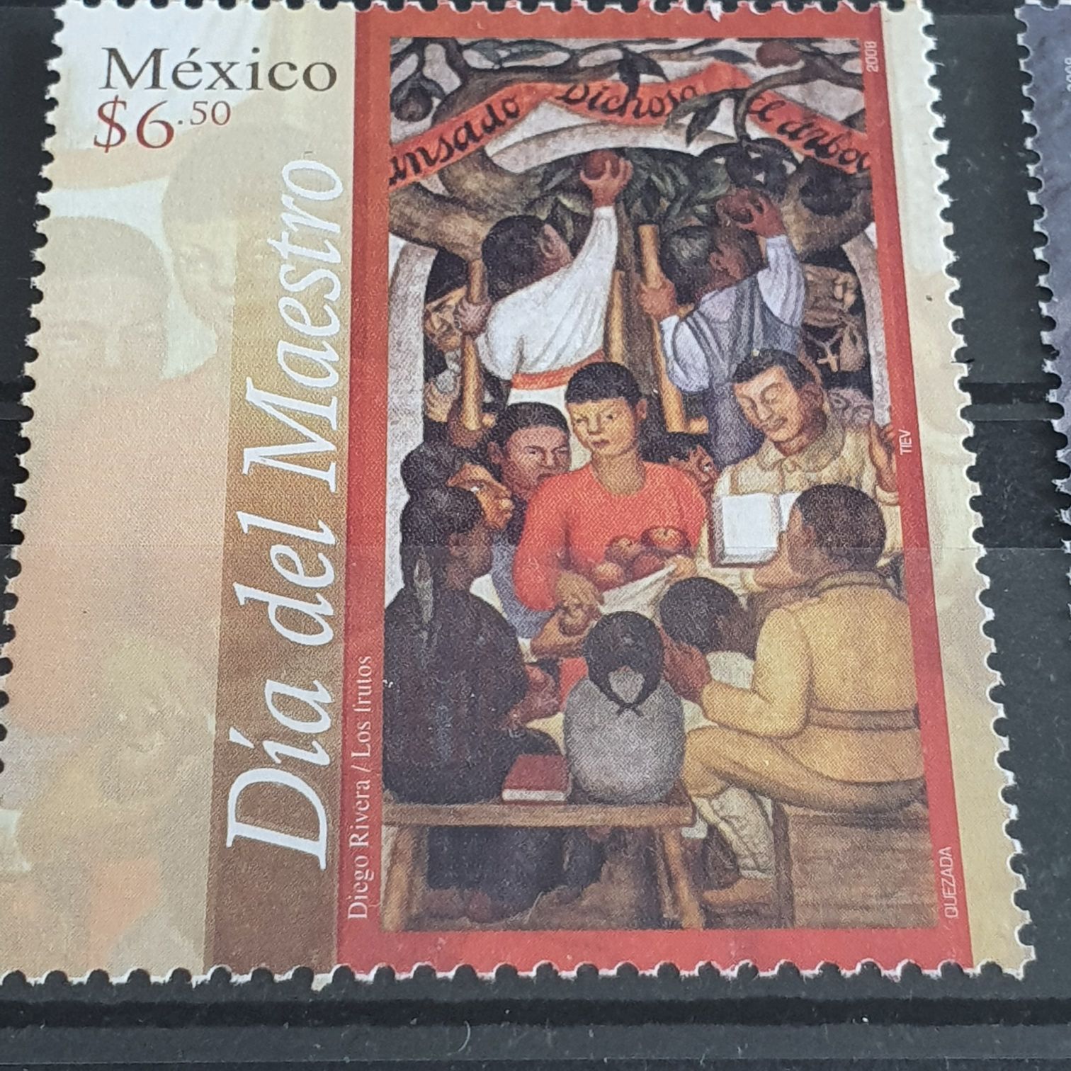 Día Del Maestro  stamp collectible - Main Image 2