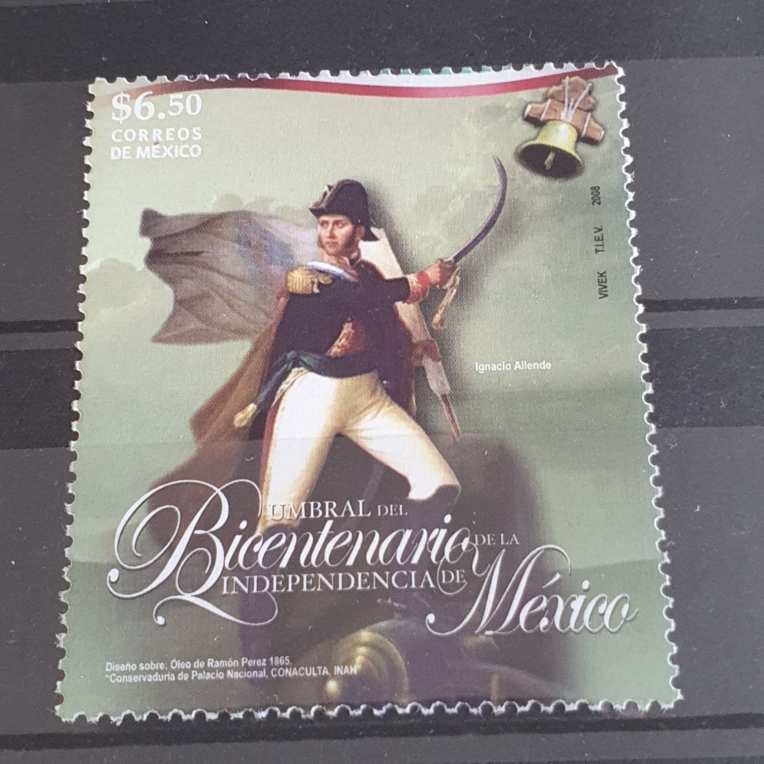 Bicentenario De La Independencia  stamp collectible - Main Image 2