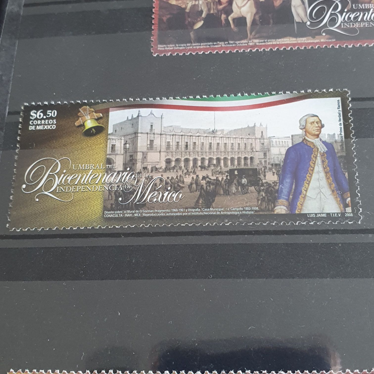 Bicentenario De La Independencia  stamp collectible - Main Image 2