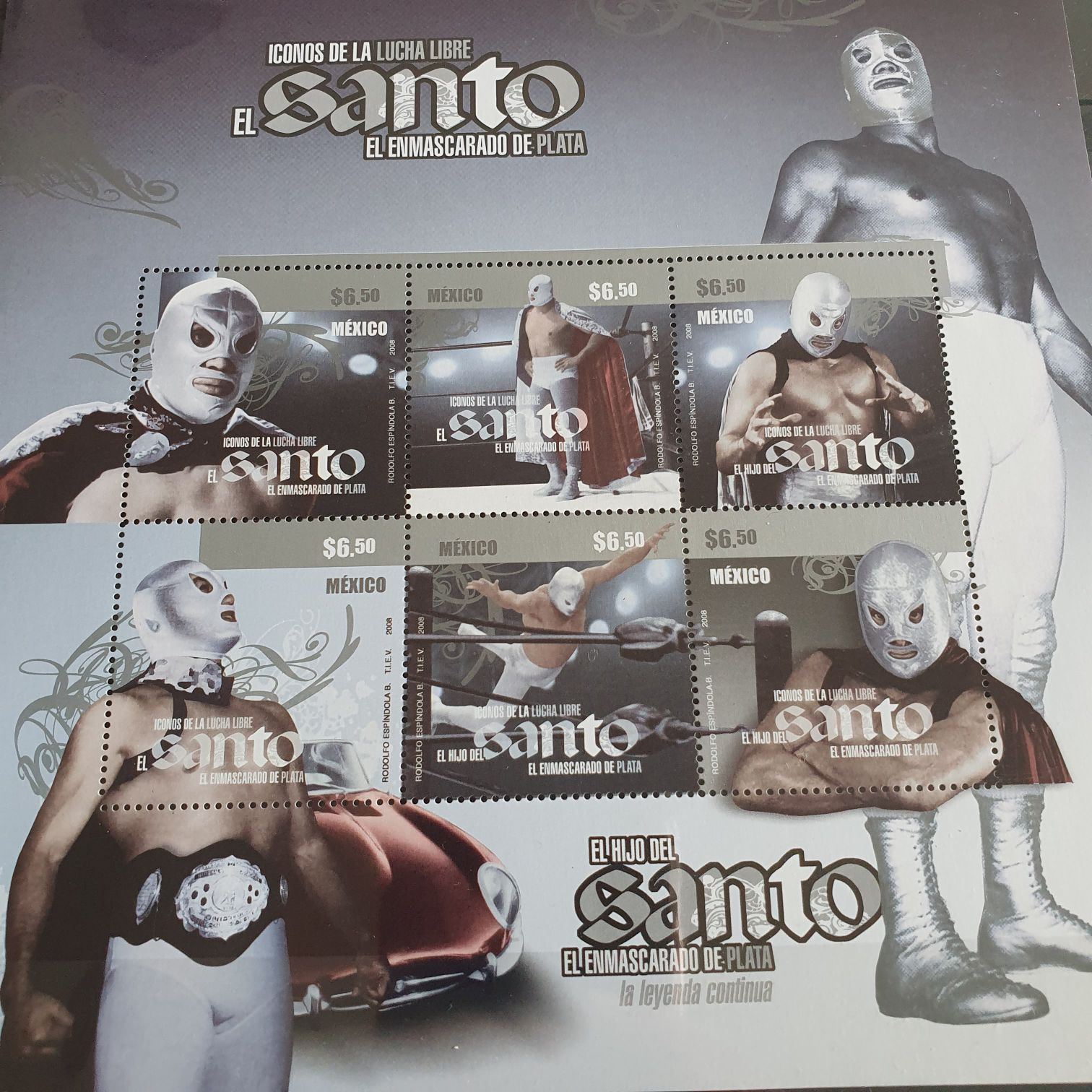 Iconos De La Lucha Libre  stamp collectible - Main Image 2