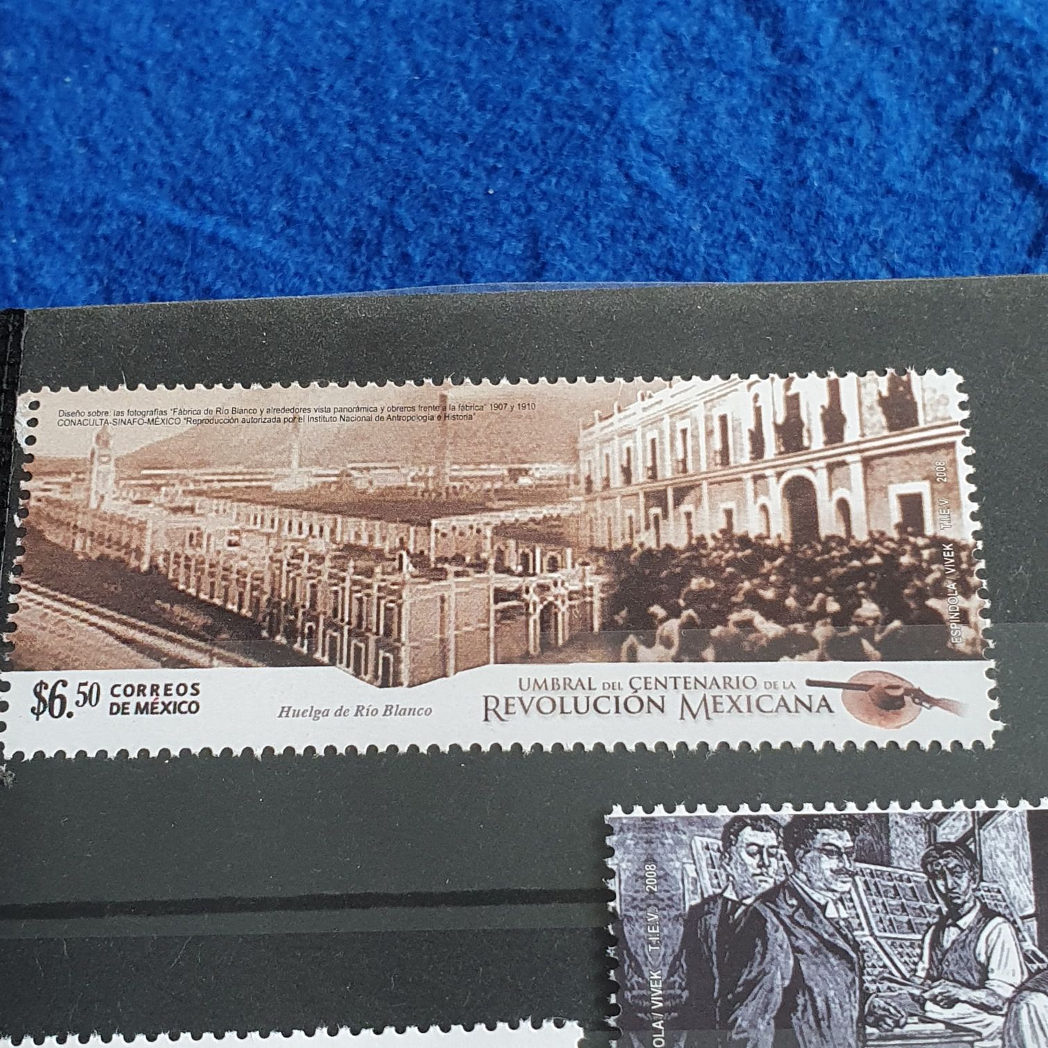 Centenario De La Revolución Mexicana  stamp collectible - Main Image 2