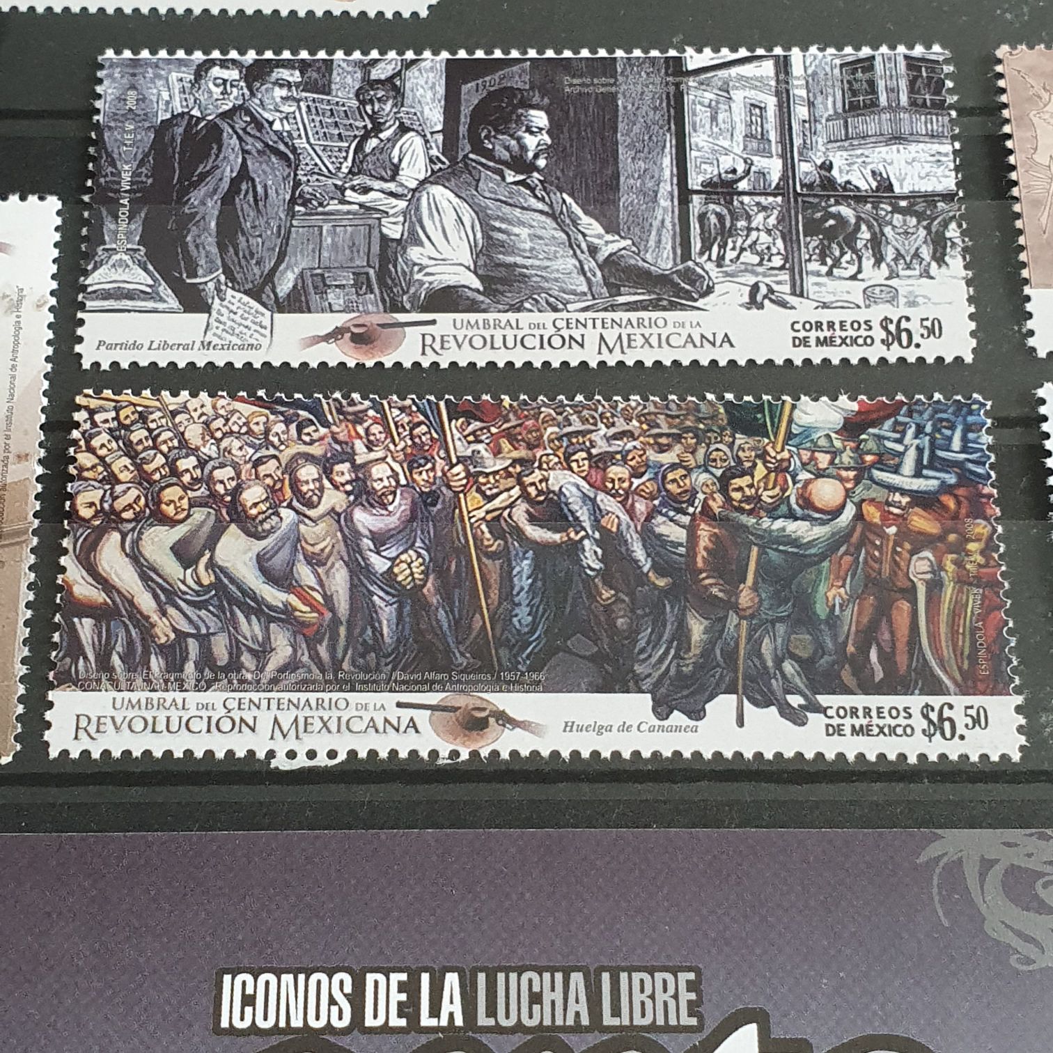 Centenario De La Revolución Mexicana  stamp collectible - Main Image 2