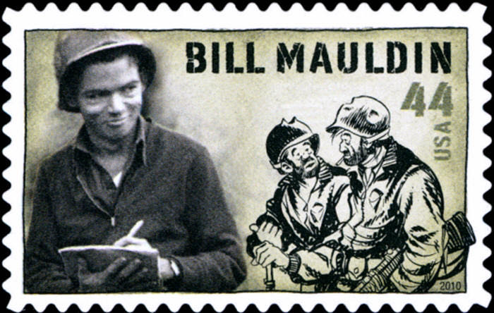 Bill Mauldin 4445 stamp collectible - Main Image 1