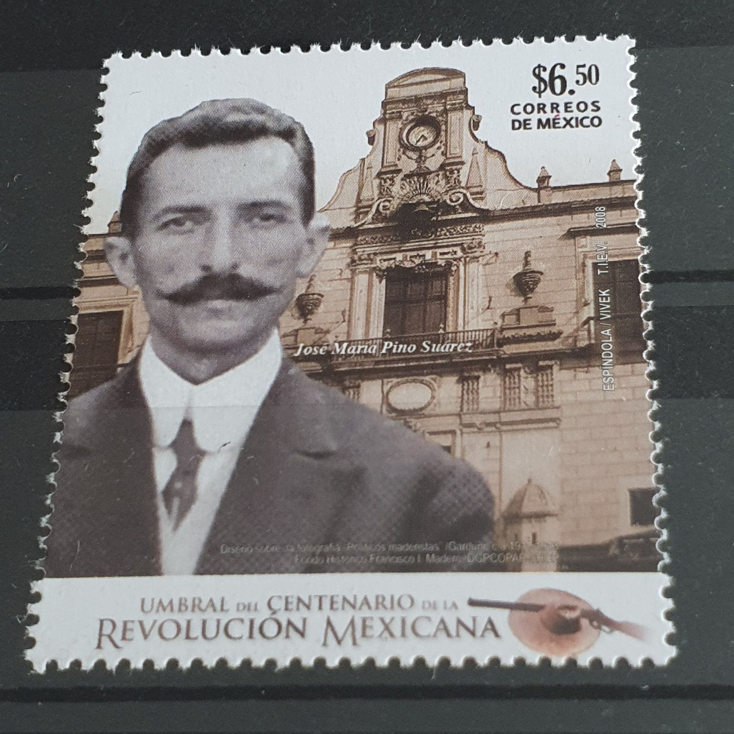 Centenario de la Revolución Mexicana  stamp collectible - Main Image 2