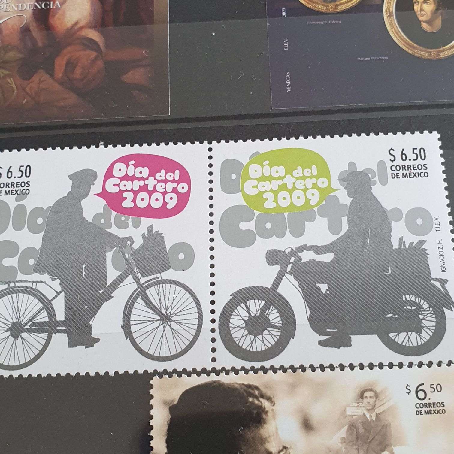 Día Del Cartero  stamp collectible - Main Image 2
