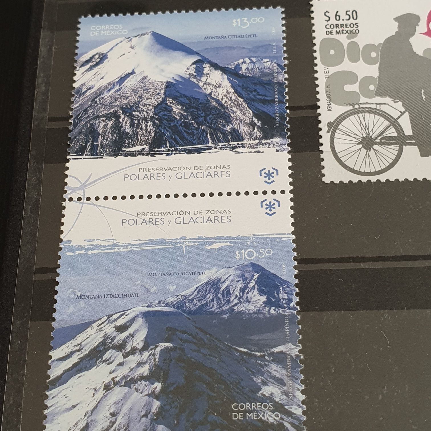 Preservación De Zonas Polares Y Glaciares  stamp collectible - Main Image 2