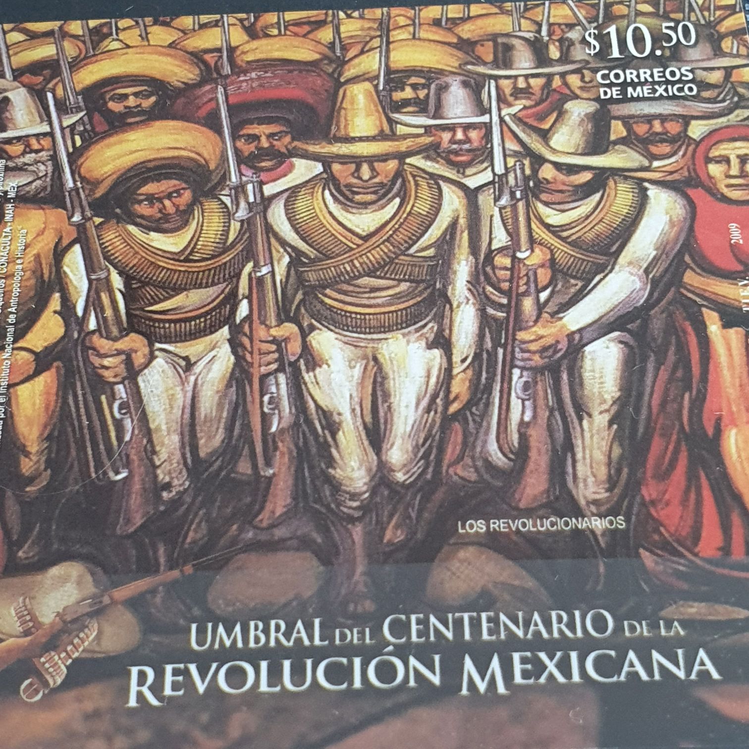 Centenario De La Revolución Mexicana  stamp collectible - Main Image 2
