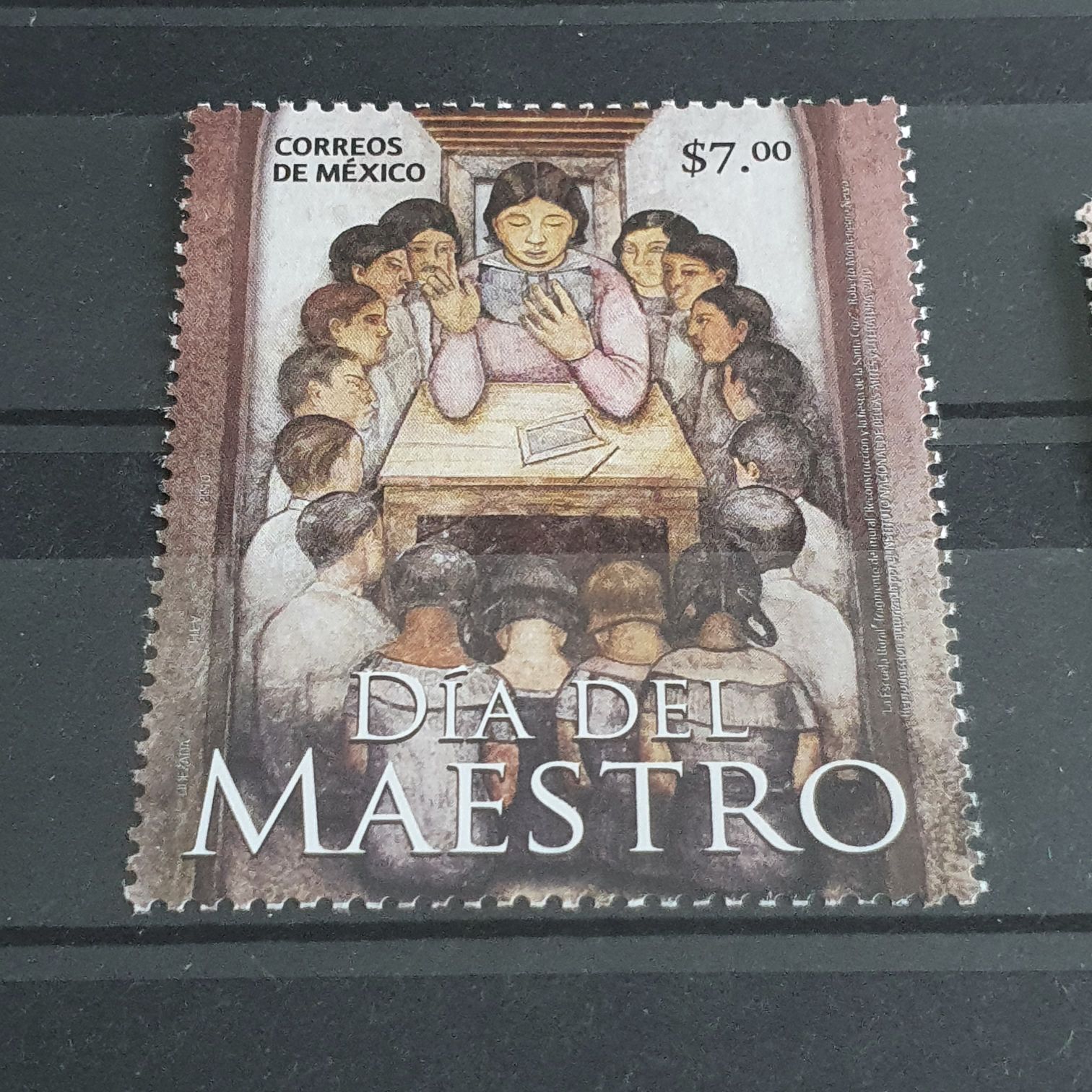 Dia Del Maestro  stamp collectible - Main Image 2