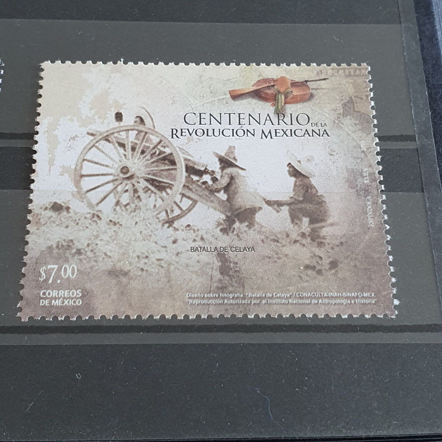 Centenario De La Revolución Mexicana  stamp collectible - Main Image 2