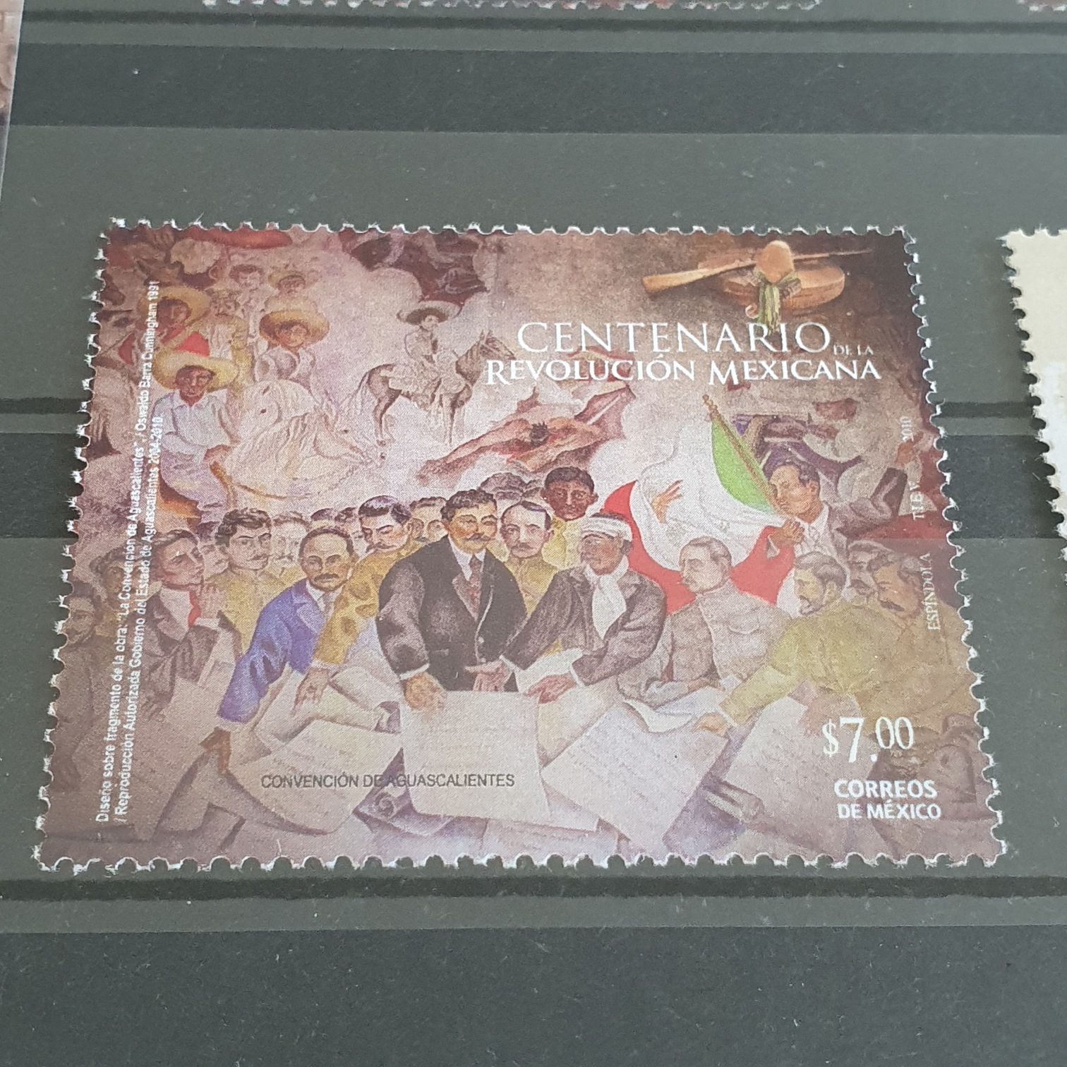 Centenario De La Revolución Mexicana  stamp collectible - Main Image 2