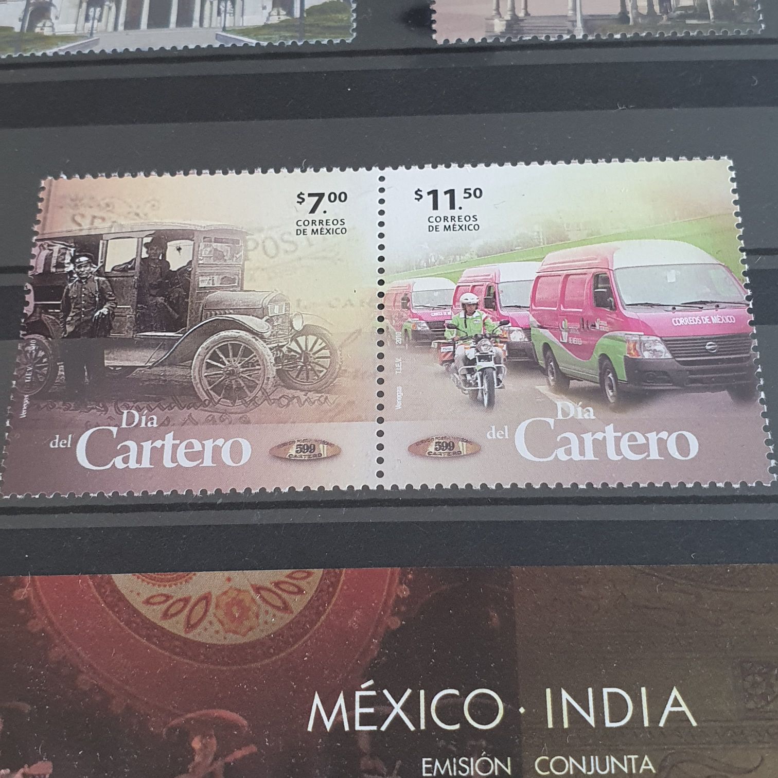 Día Del Cartero  stamp collectible - Main Image 2