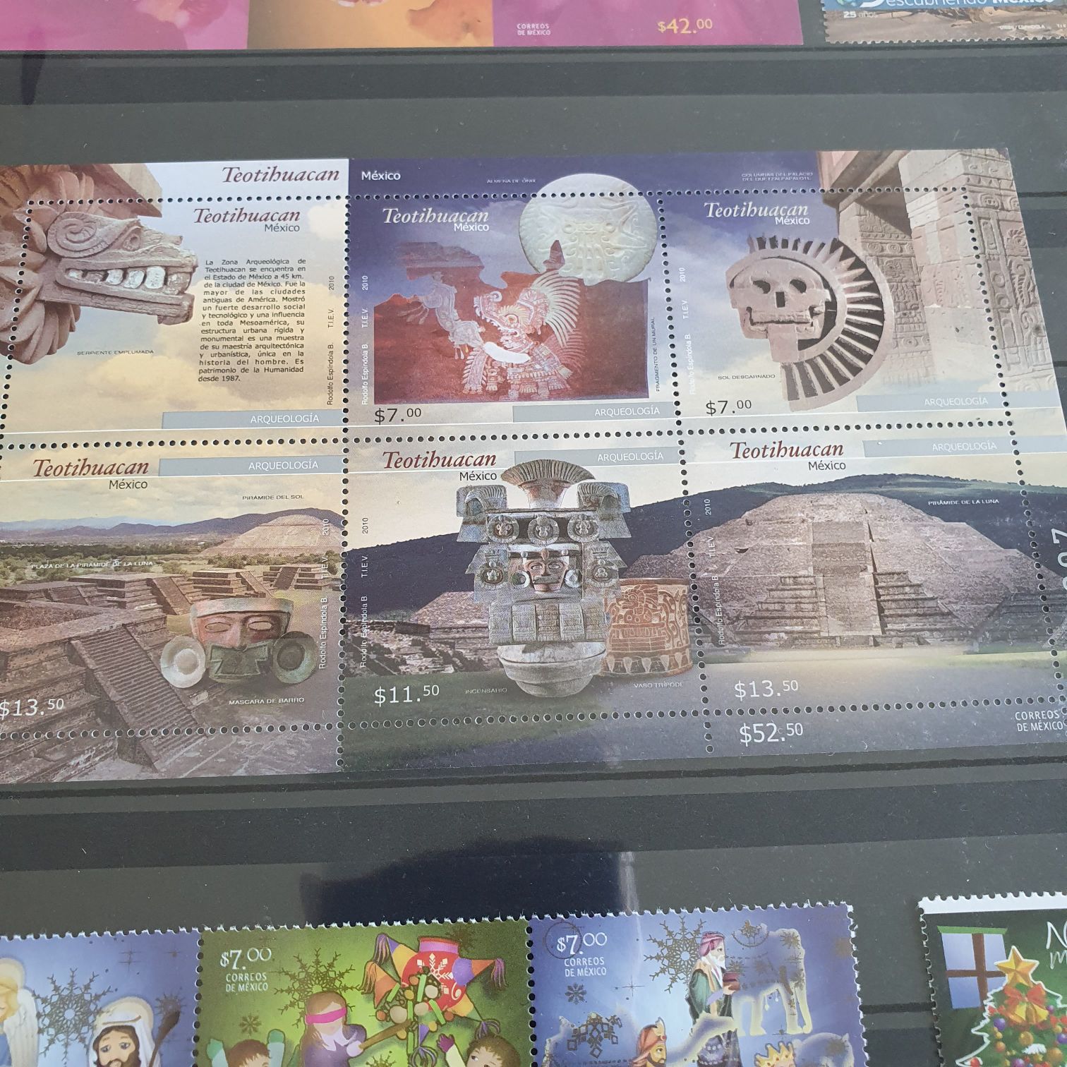 Teotihuacan  stamp collectible - Main Image 2