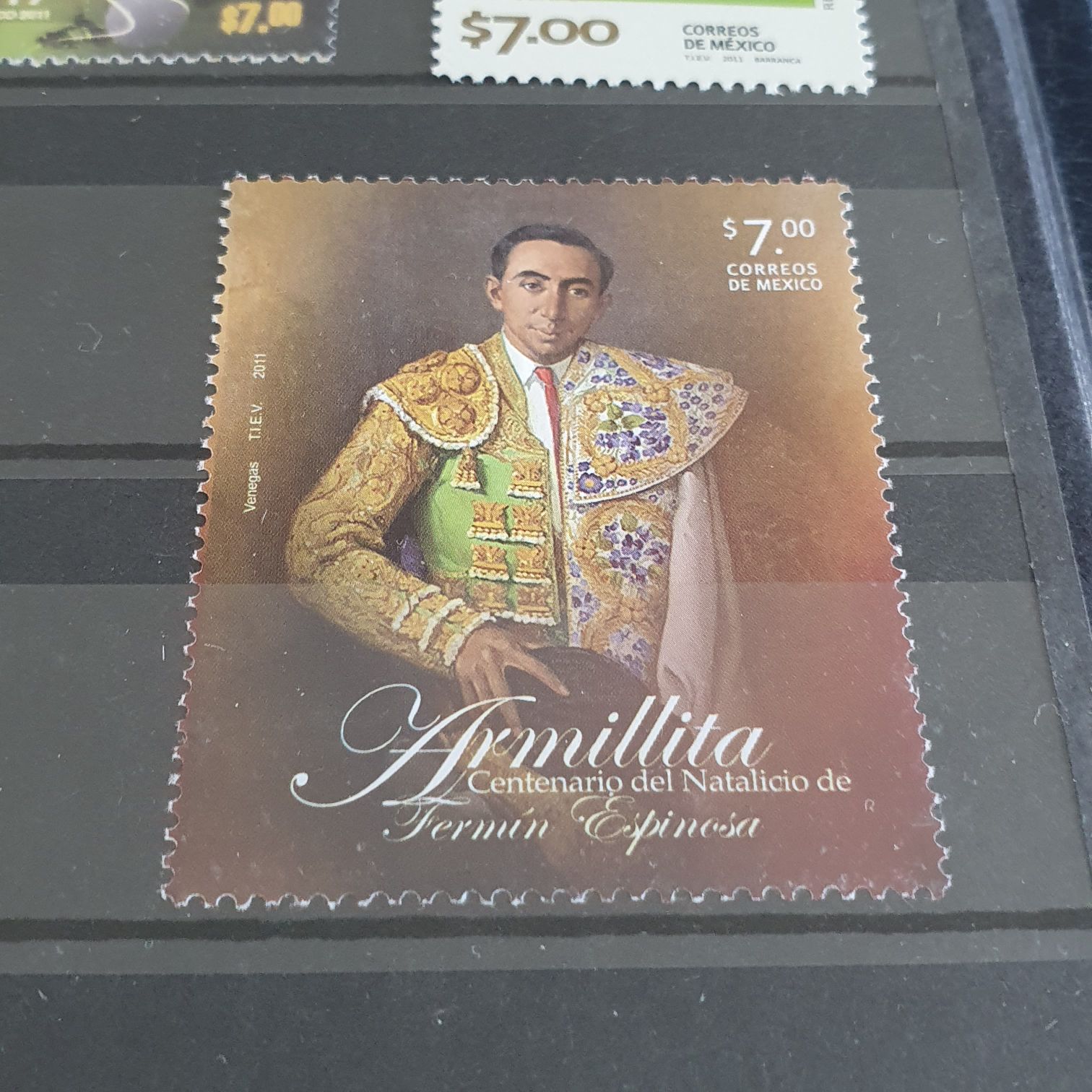 Centenario Del Natalicio Armillita Fermin Espinoza  stamp collectible - Main Image 2