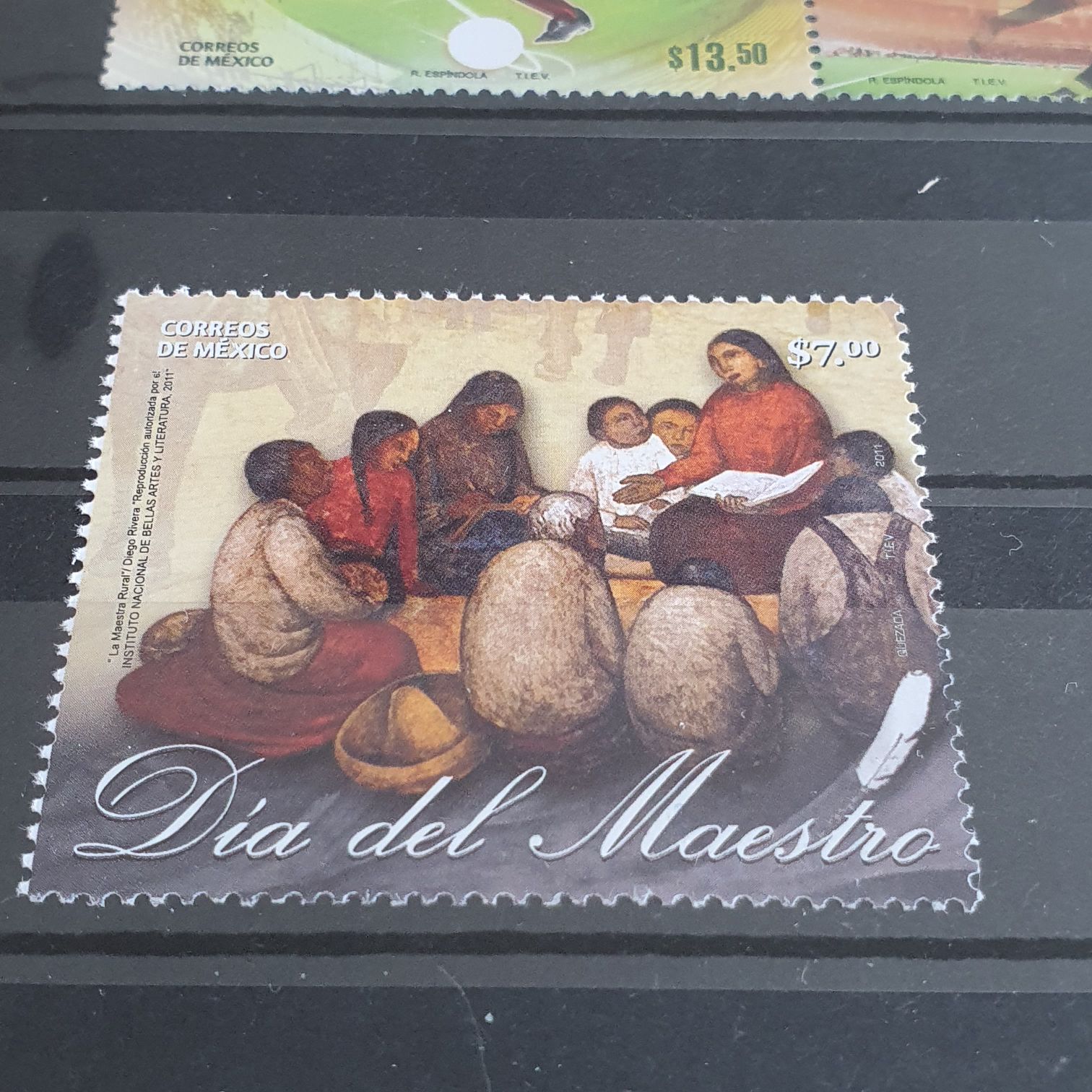 Día Del Maestro  stamp collectible - Main Image 2