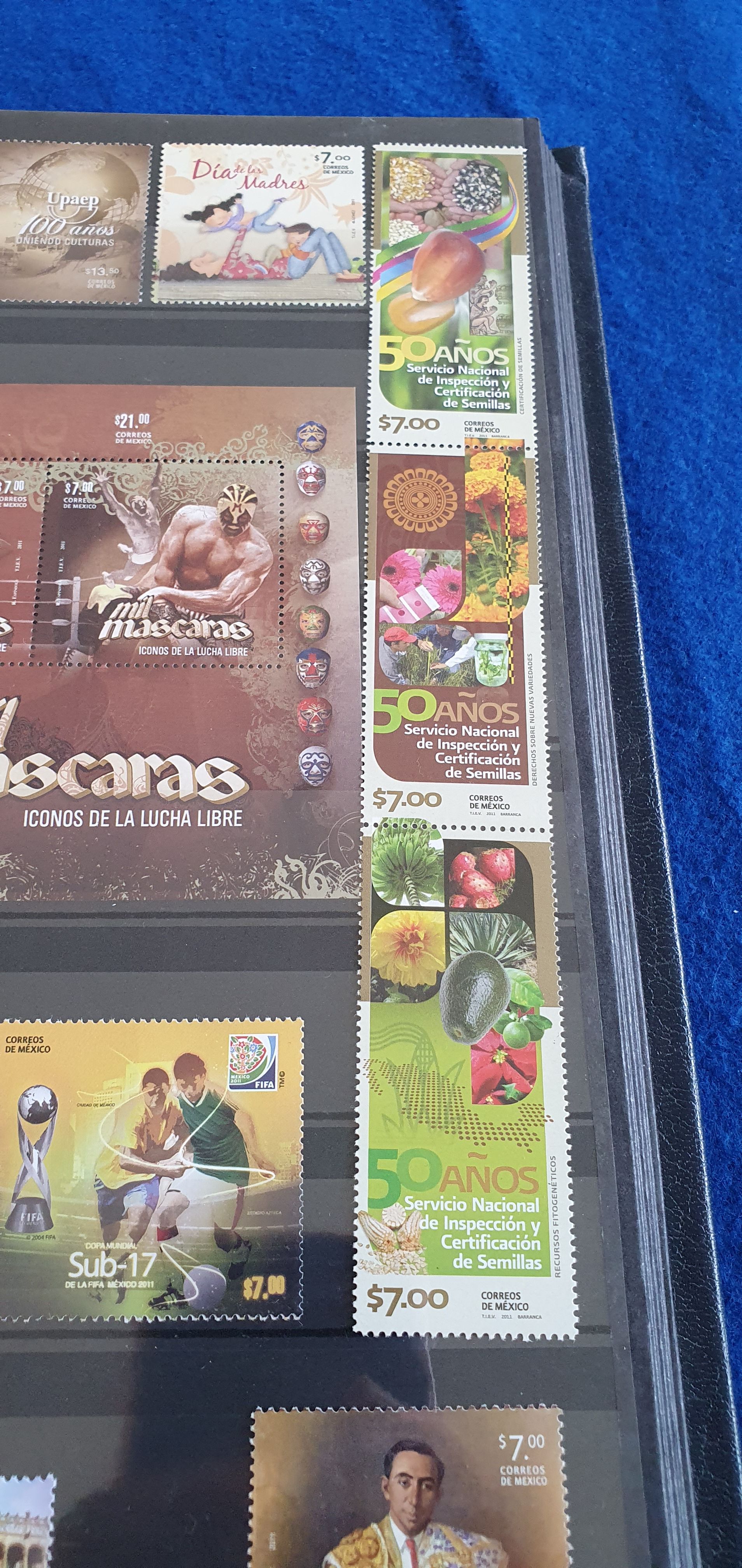 50 Años Servicio Nacional De Inspección Y Certificación De Semillas  stamp collectible - Main Image 2